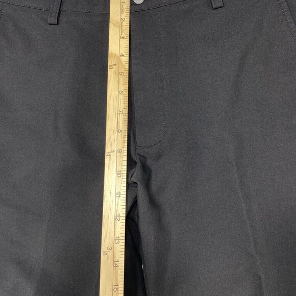 Foot Joy Pants Men 35x34* (34x32) Black Golf Performance Stretch Casual Preppy A - Picture 4 of 10